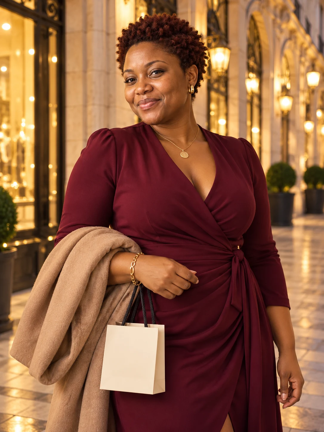 Adanna, 28, a fictional adult AI character.