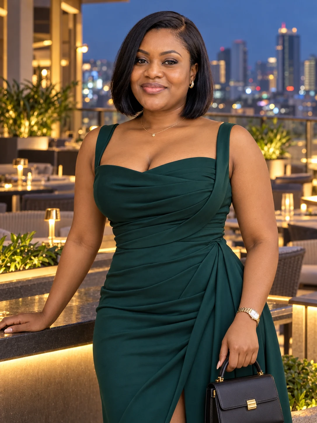 Damilola, 29, a fictional adult AI character.