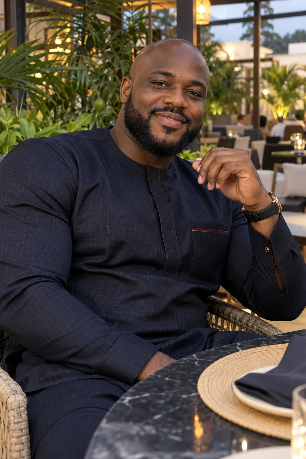 Tonye, 30, a fictional adult AI character.