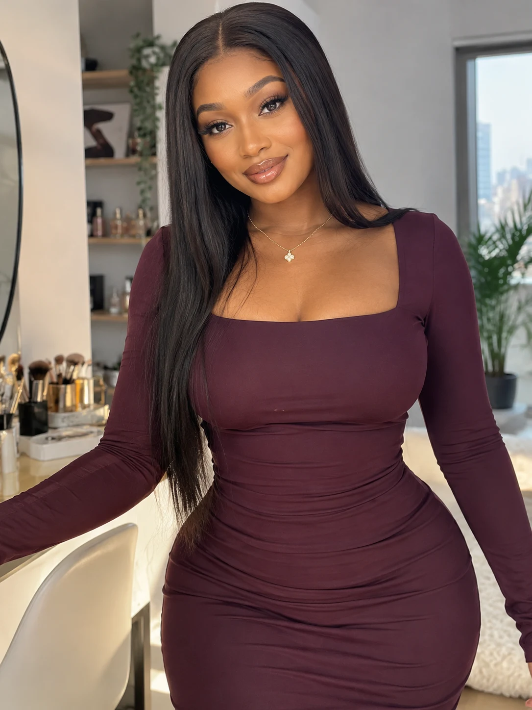 Zuri, 25, a fictional adult AI character.